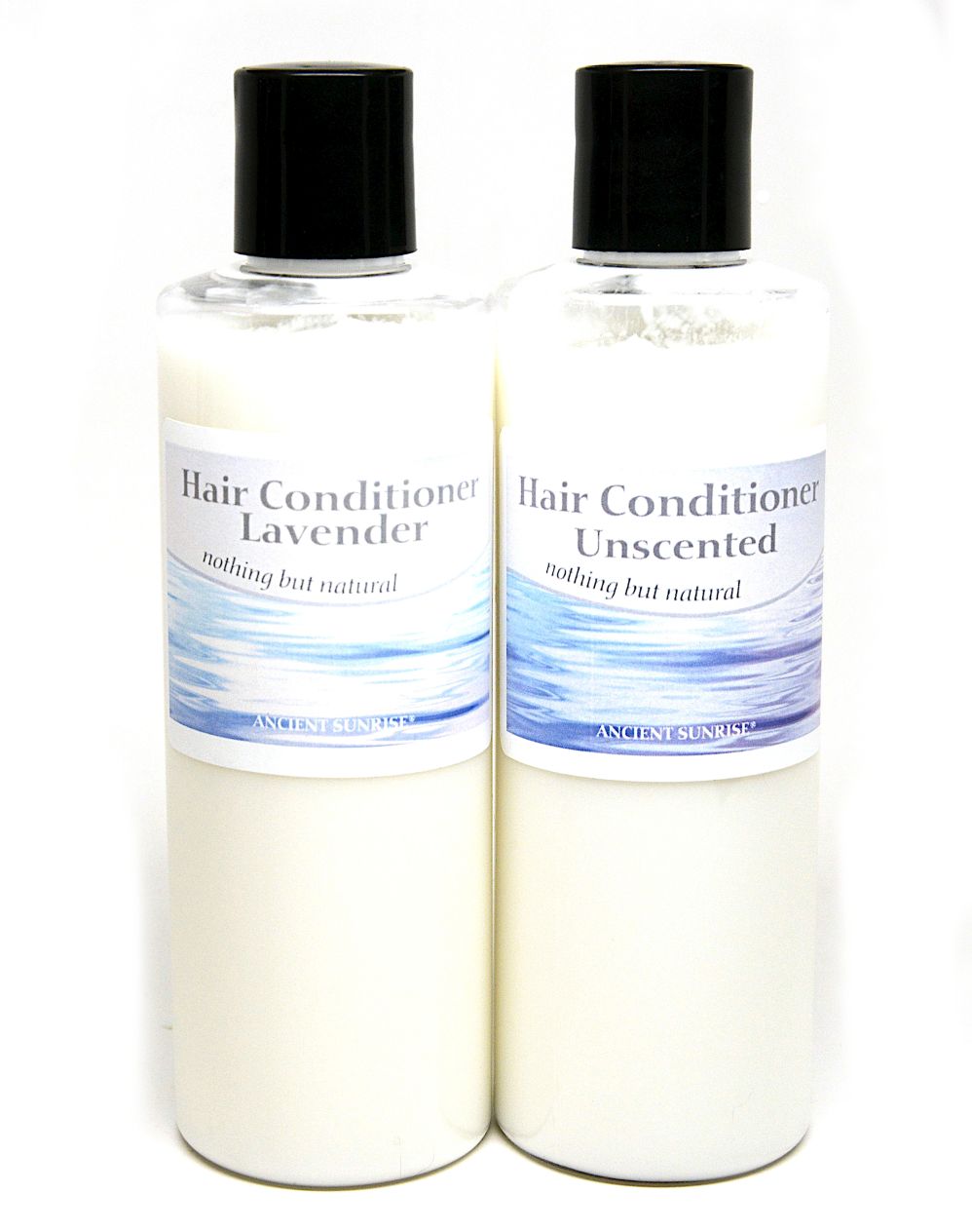 Natural hair conditioner with rice bran and aloe vera oils.